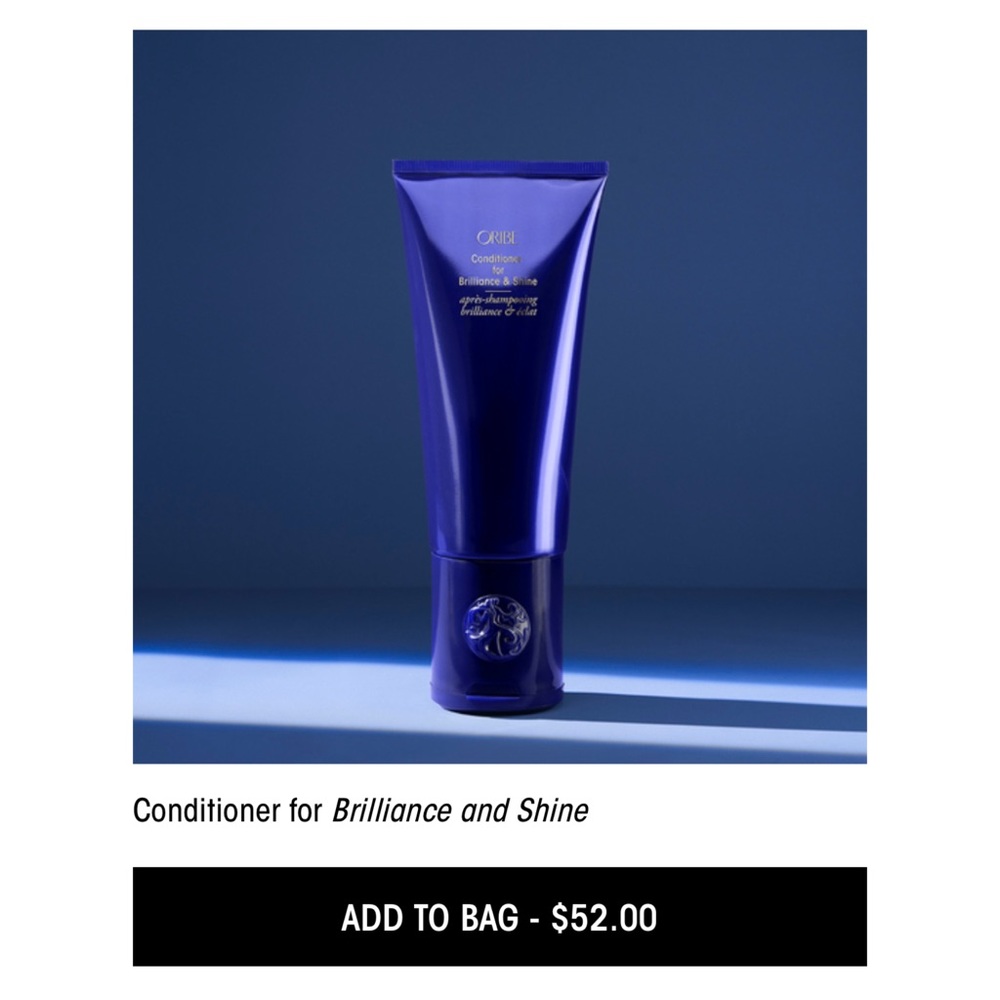 Oribe brilliance and shine conditioner